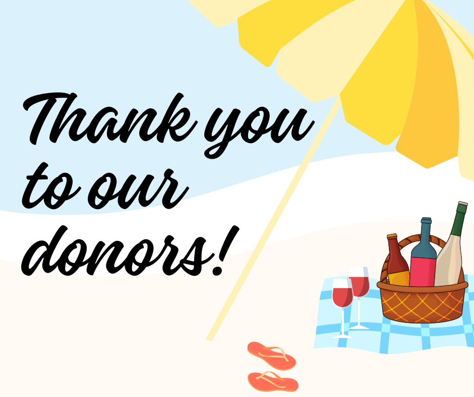 Thank you, donors!