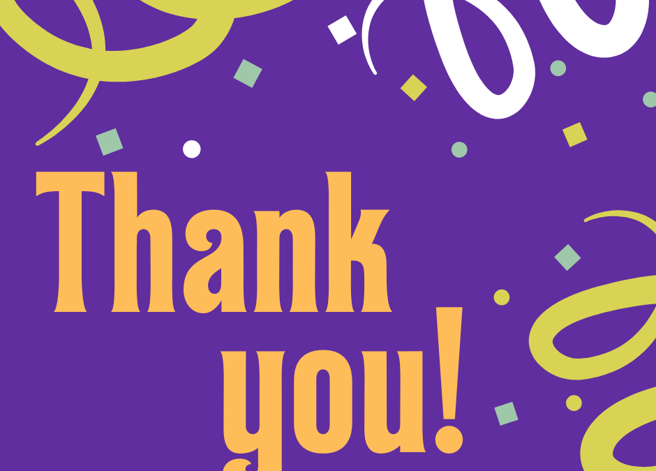Thank you, supporters!